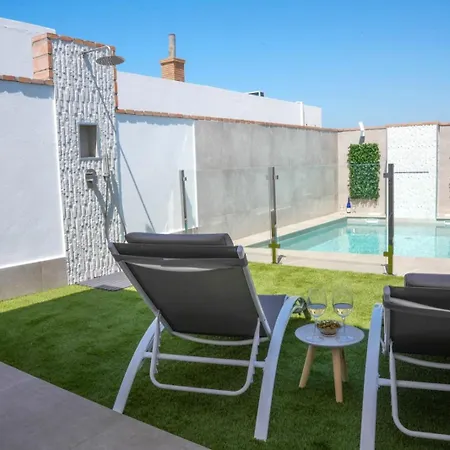 别墅 Cerca Conil-playa Gallardo 3 Con Piscina Privada - Solo Parejas O Familias *