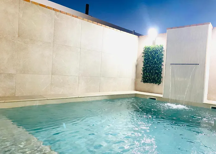 Cerca Conil-playa Gallardo 3 Con Piscina Privada - Solo Parejas O Familias 别墅 科尼尔-德拉弗龙特拉